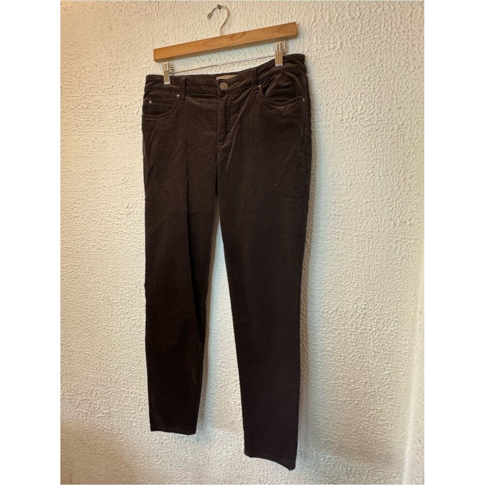 Kut from the Kloth Women’s Brown Skinny Velvet Jeans